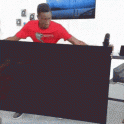 77″ LG Ultra Thin Wallpaper TV