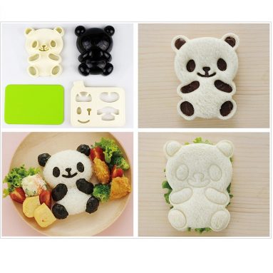 Panda Toast Mold