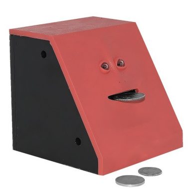 Creepy Coin Eating Bank