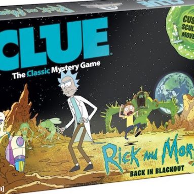 Rick & Morty Clue Board Game