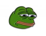 Sad Pepe Lapel Pin