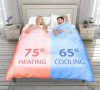 Smartduvet Breeze: Dual-Zone Temp Self-Making Bed