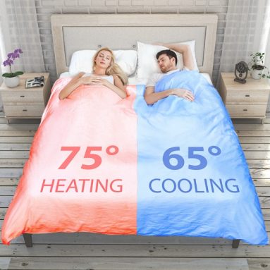 Smartduvet Breeze: Dual-Zone Temp Self-Making Bed