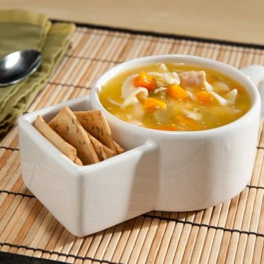 Soup and Cracker Mug