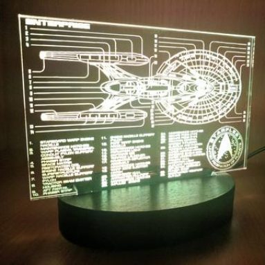 Star Trek Acrylic Light