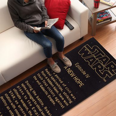 Star Wars A New Hope Title Crawl Floor Runner