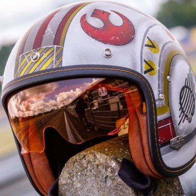 X-Wing Motorcycle Pilot Helmet
