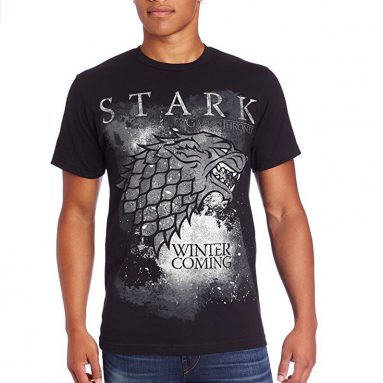 Game of Thrones Men’s Winter Is Coming Stark T-Shirt