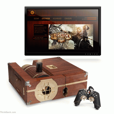 Steam-Powered Gaming Cabinet