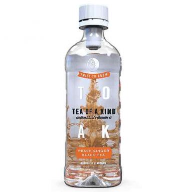 Tea of a Kind Black Tea, Peach Ginger, 16 Ounce