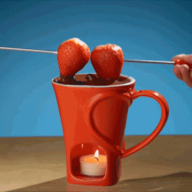 Sweetheart Fondue Mug Set