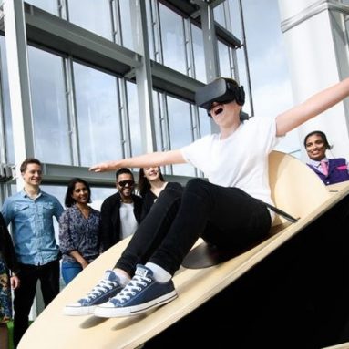 VR at the Shard